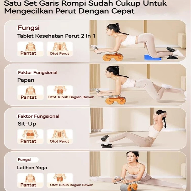 Review Epic Finds Ab Wheel 2in1: Solusi Terbaik untuk Latihan Perut Efektif di Rumah