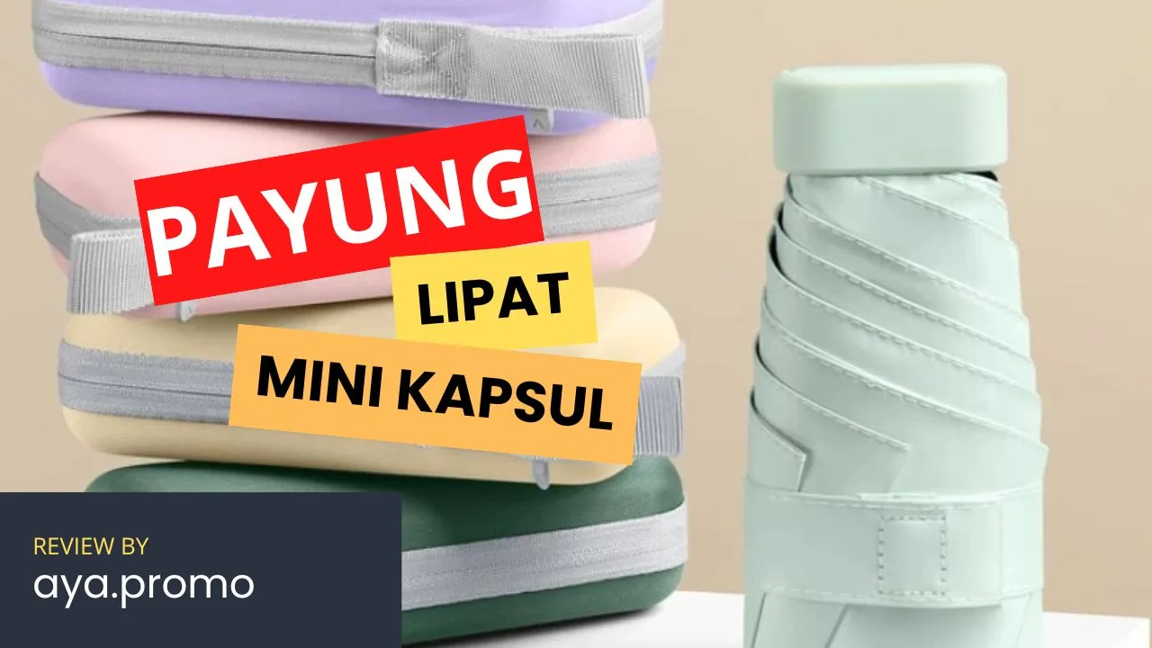 Payung Lipat Mini Kapsul
