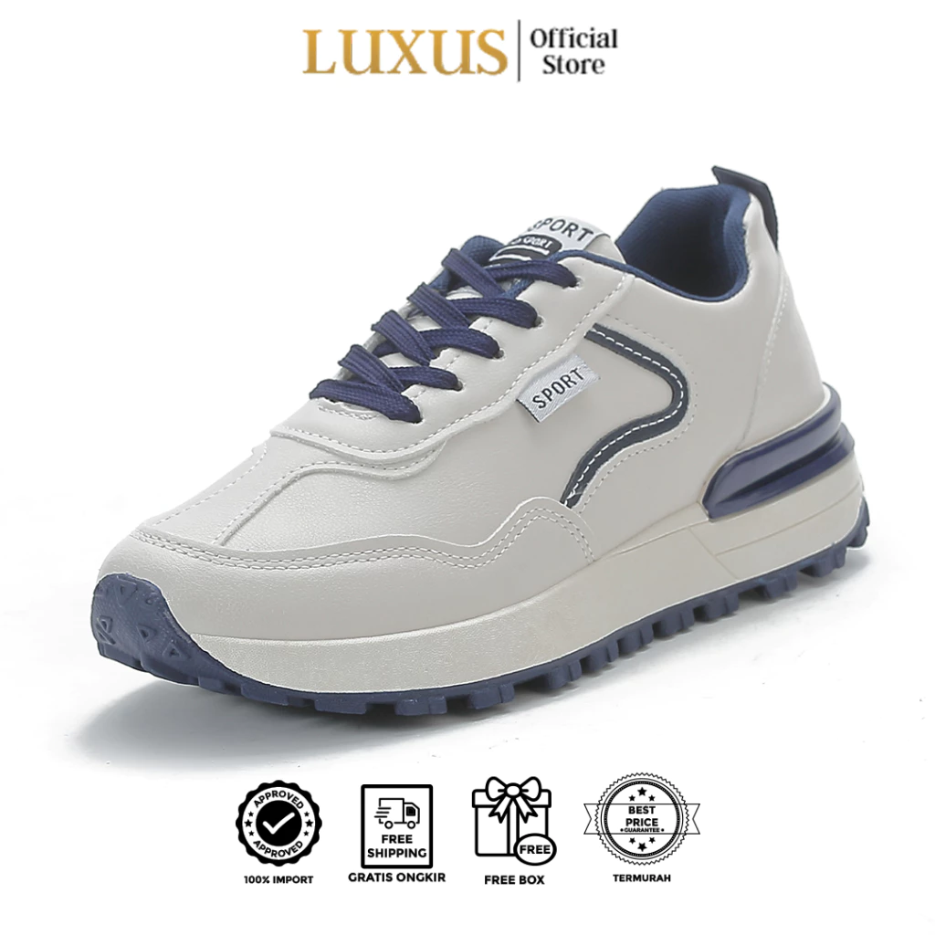 Luxus Yura Sepatu Sneakers Wanita – Tampil Stylish & Nyaman Tanpa Ribet!