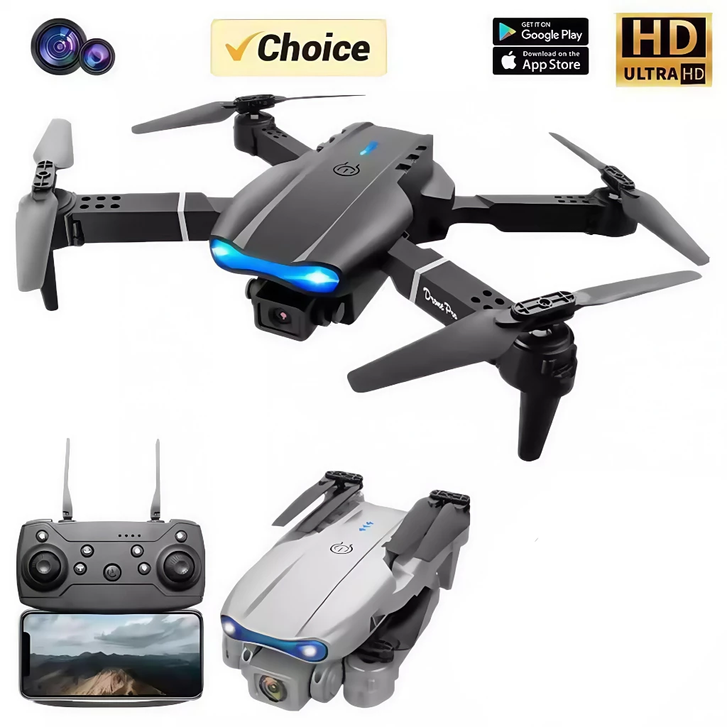 Smart Drone 4K: Drone Mini RC dengan Kamera HD dan Fitur Canggih!