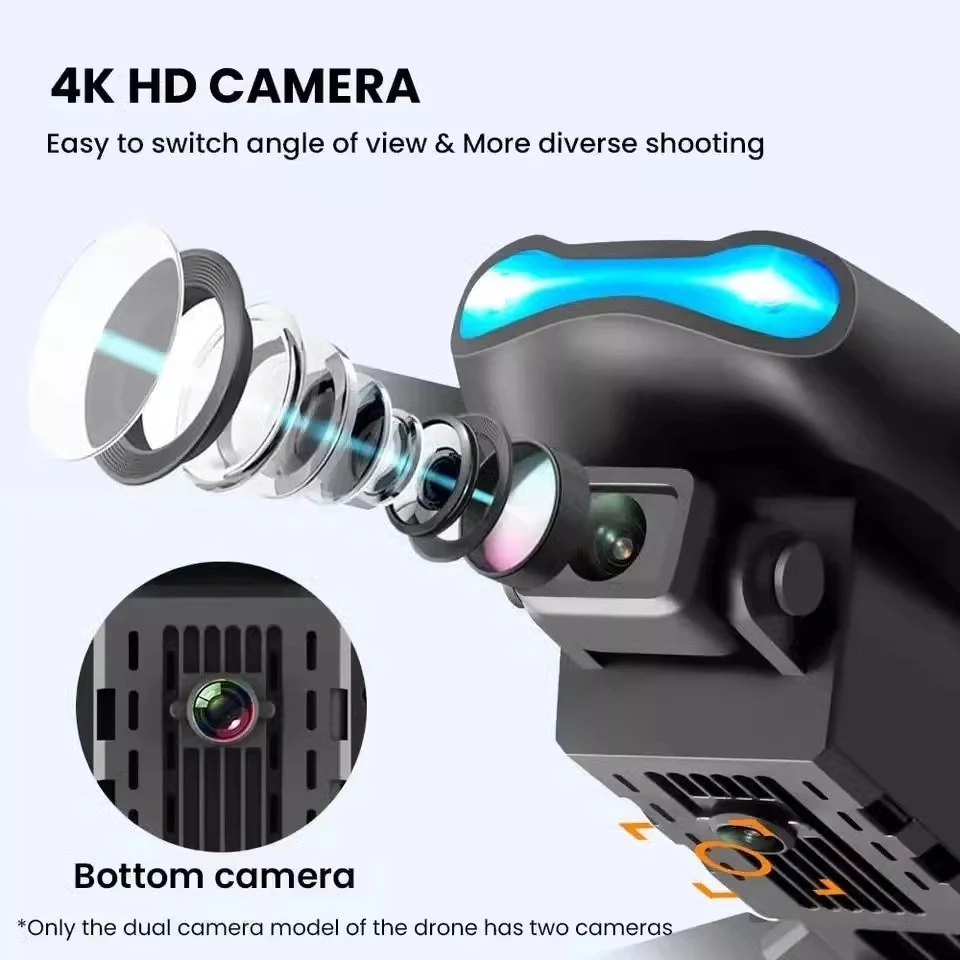Smart Drone 4K: Drone Mini RC dengan Kamera HD dan Fitur Canggih!