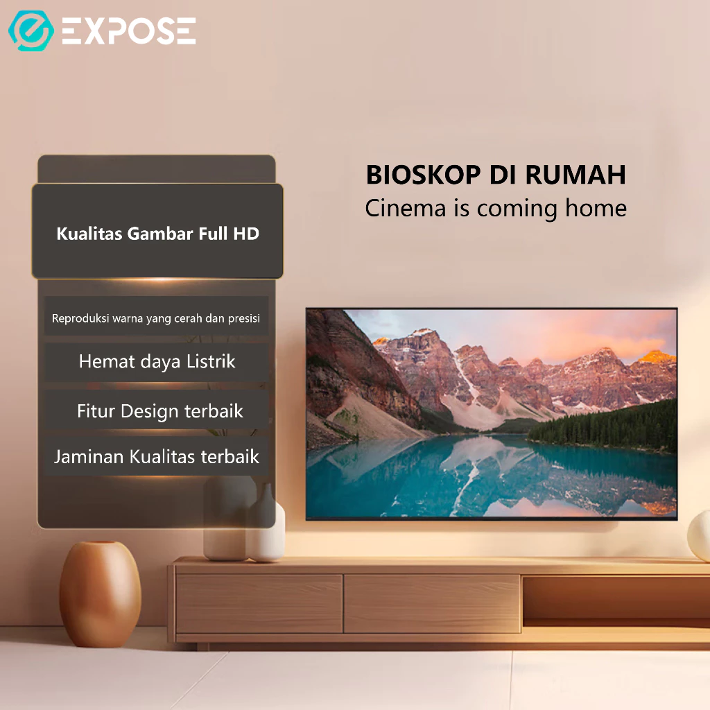 Android TV 43 Inch 4K LED: Sensasi Bioskop di Rumah dengan Dolby Vision dan Suara Imersif!