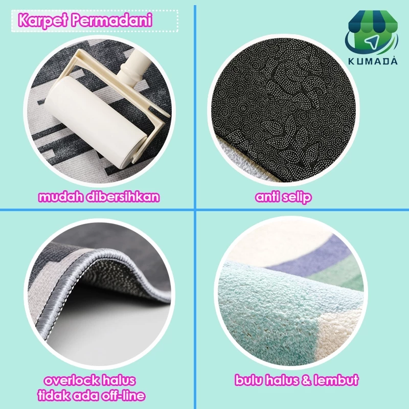 Transformasi Ruangan Instan! Review Karpet Eropa 120x180cm yang Bikin Nyaman & Elegan