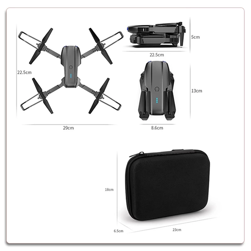 Smart Drone 4K: Drone Mini RC dengan Kamera HD dan Fitur Canggih!