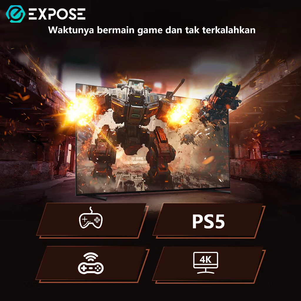 Android TV 43 Inch 4K LED: Sensasi Bioskop di Rumah dengan Dolby Vision dan Suara Imersif!