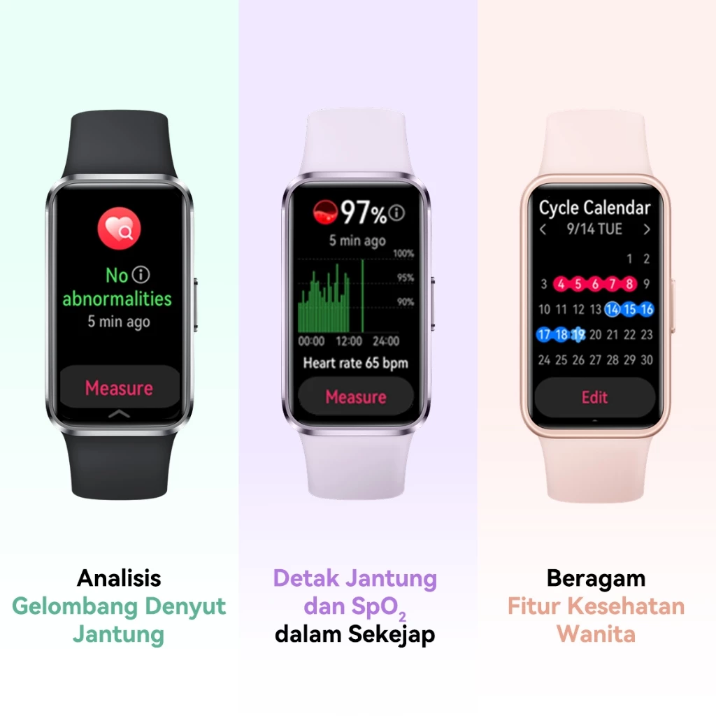 HUAWEI Band 10: Smartband Elegan dengan Fitur Kesehatan & Olahraga Pro-Level