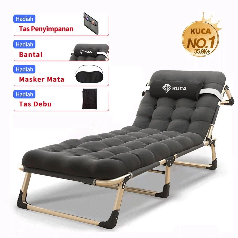 Nyaman Maksimal, Lipat Praktis: Review JUJUR KUCA Kursi Malas Lipat Folding Bed yang Bikin Rebahan Makin Sempurna!