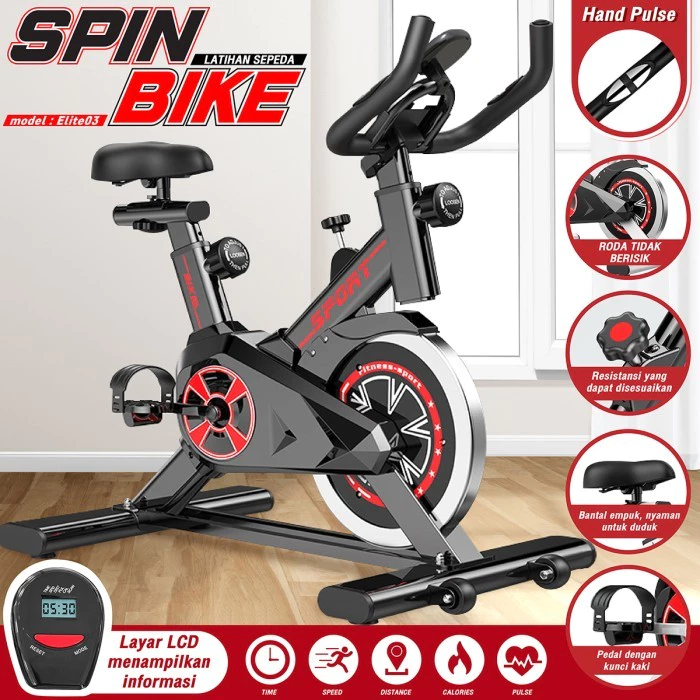 Transformasi Tubuh di Rumah! Review Jujur Sepeda Statis BG SPORT Spine Bike Elite