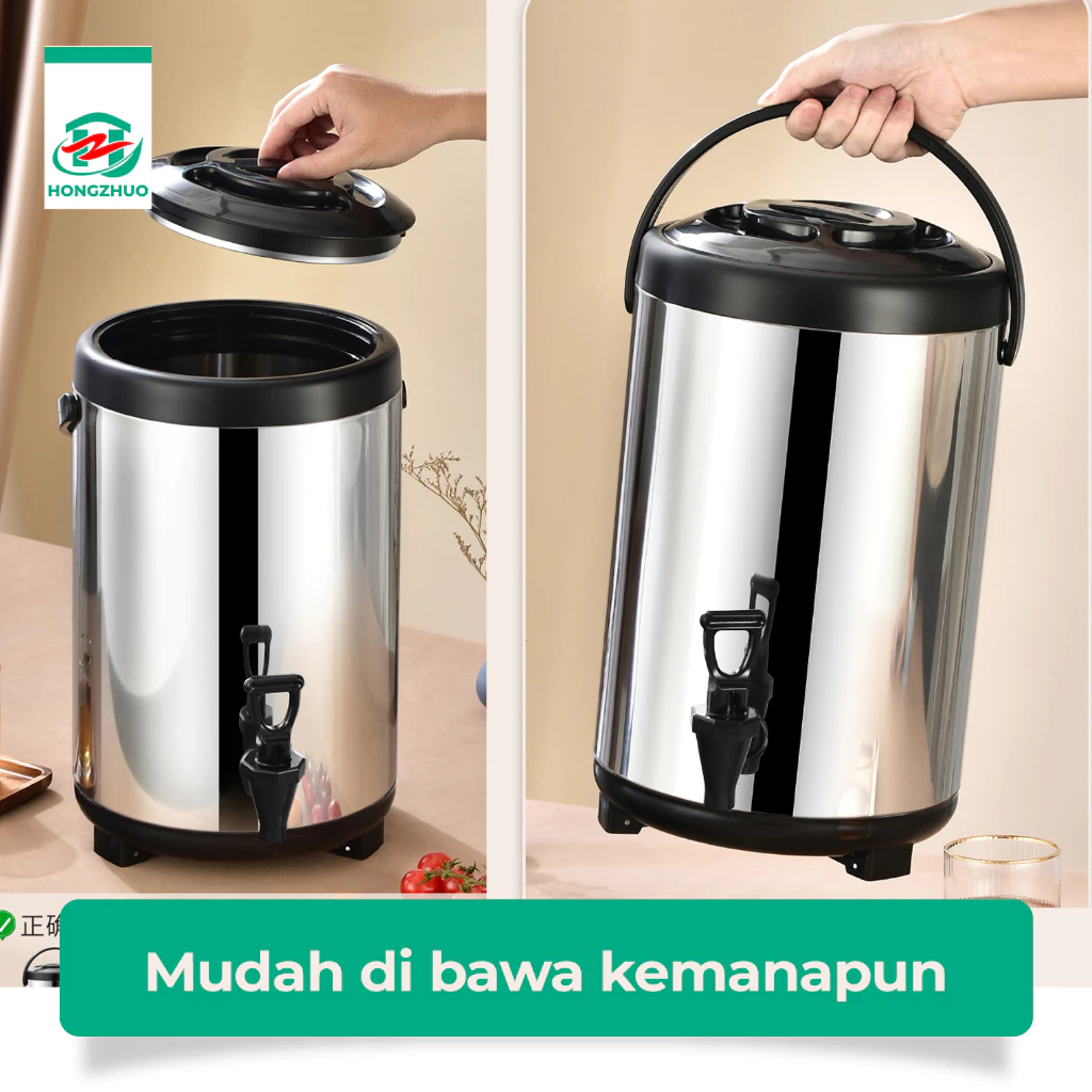 Hongzhuo Stainless Drink Jar - Termos Minuman Multifungsi yang Powerful Solusi Serbaguna untuk Segala Acara!