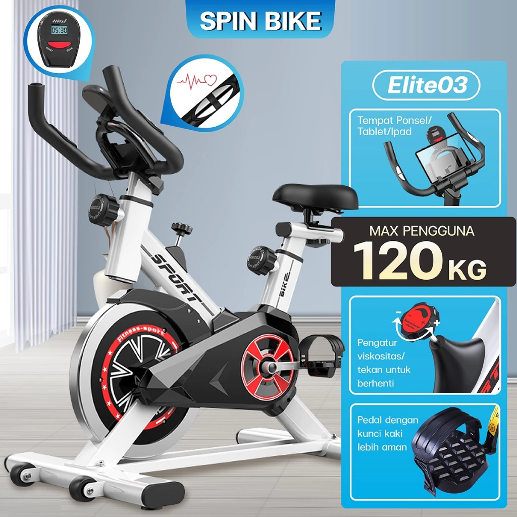 Transformasi Tubuh di Rumah! Review Jujur Sepeda Statis BG SPORT Spine Bike Elite