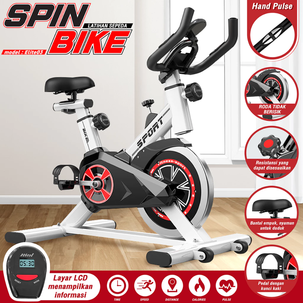 Transformasi Tubuh di Rumah! Review Jujur Sepeda Statis BG SPORT Spine Bike Elite