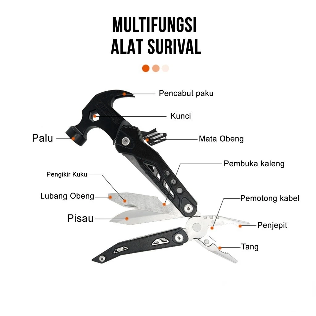 Terbukti Tangguh! Palu Multifungsi Ini Jadi Penyelamat di Rumah & Alam Bebas