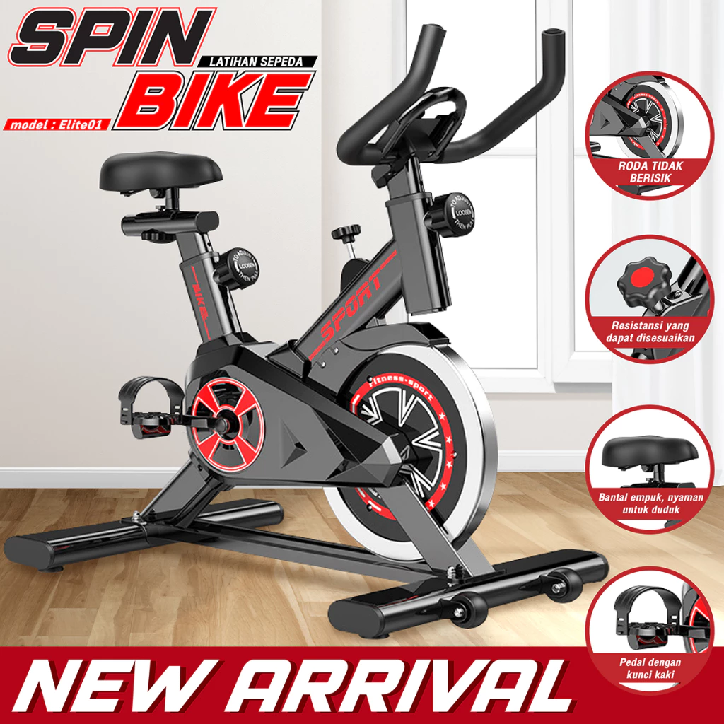 Transformasi Tubuh di Rumah! Review Jujur Sepeda Statis BG SPORT Spine Bike Elite