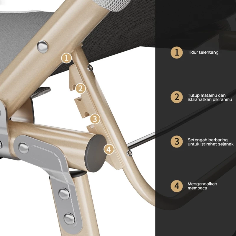 Nyaman Maksimal, Lipat Praktis: Review JUJUR KUCA Kursi Malas Lipat Folding Bed yang Bikin Rebahan Makin Sempurna!