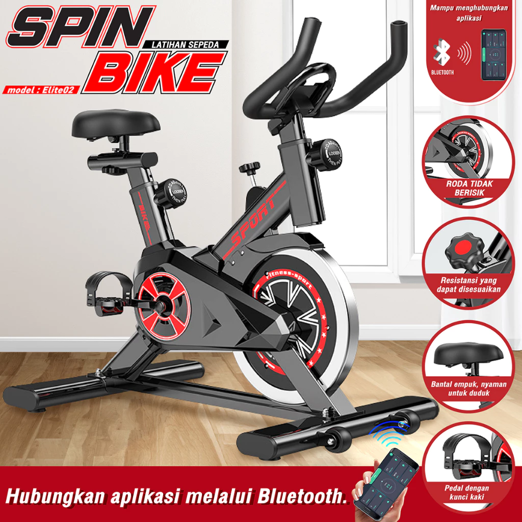 Transformasi Tubuh di Rumah! Review Jujur Sepeda Statis BG SPORT Spine Bike Elite