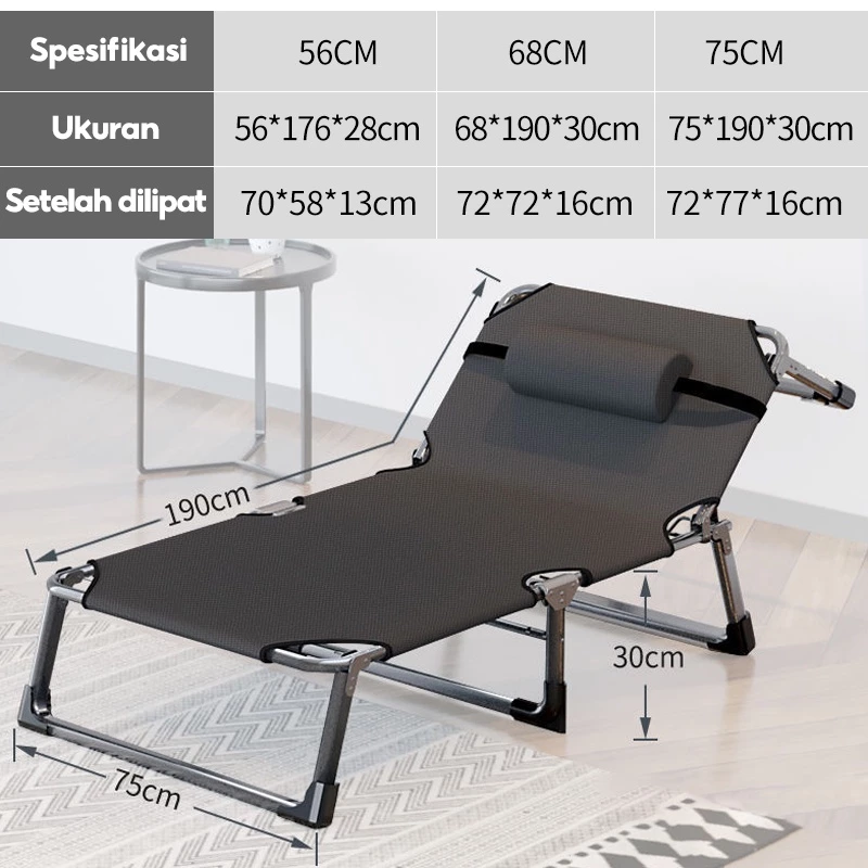 Nyaman Maksimal, Lipat Praktis: Review JUJUR KUCA Kursi Malas Lipat Folding Bed yang Bikin Rebahan Makin Sempurna!